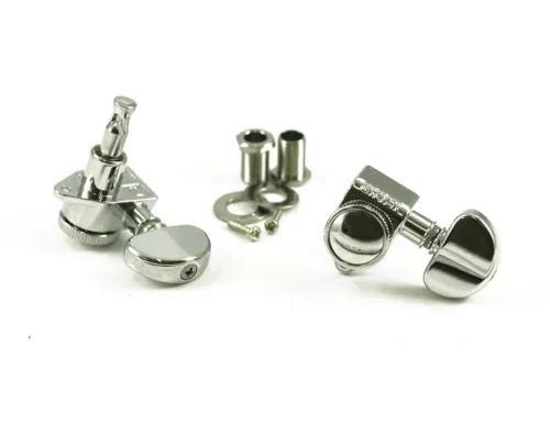 Genuine Grover 502C Roto-Grip Locking Rotomatic 3x3 tuners, Chrome