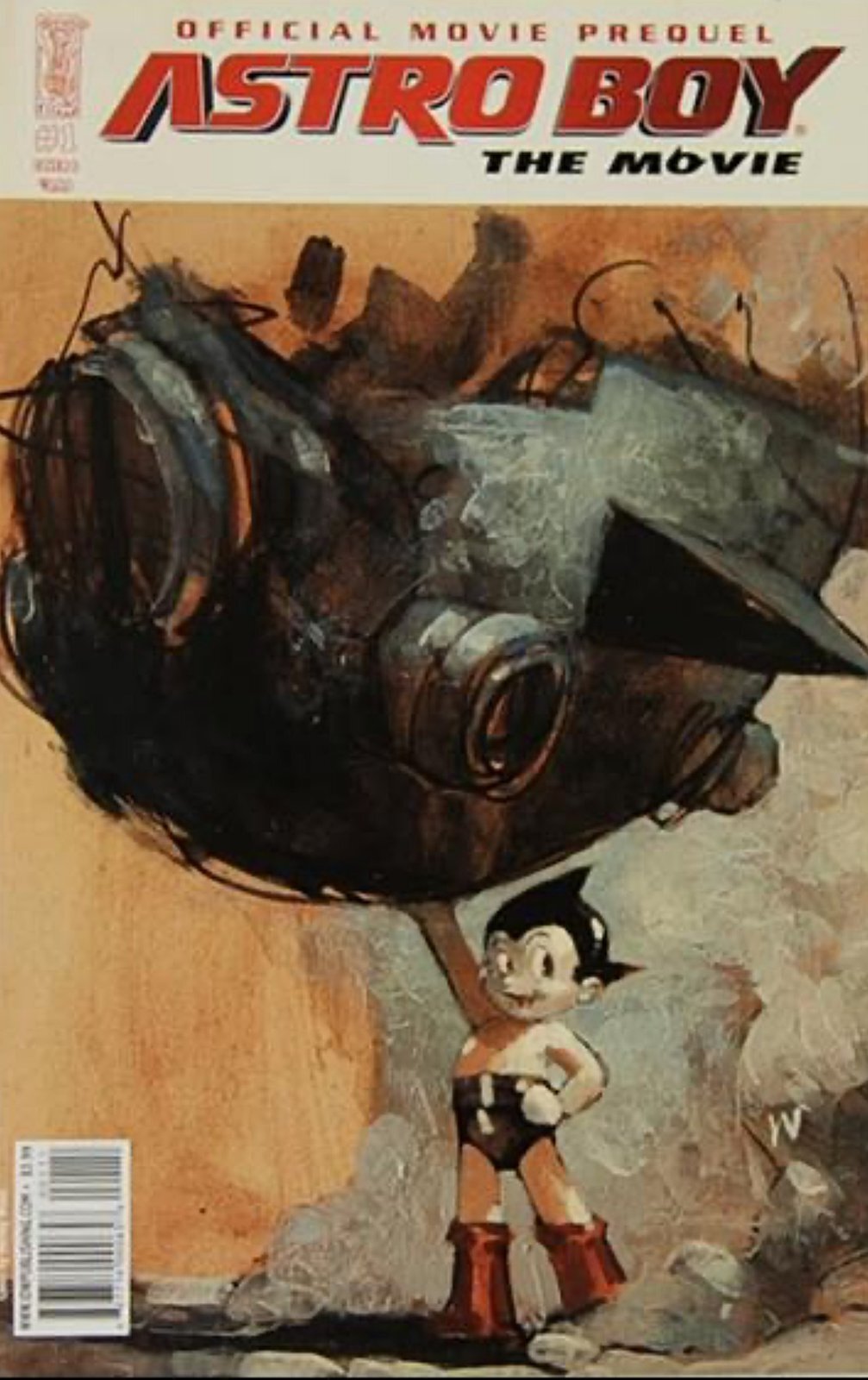 Astro Boy: The Movie: Official Movie Prequel #1B (2009) IDW Comics