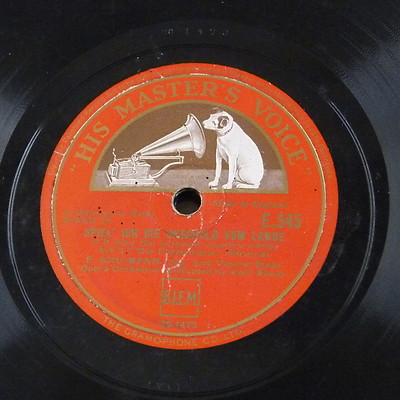 78rpm ELIZABETH SCHUMANN spiel ich de unschuld vom lande / mein herr marquis