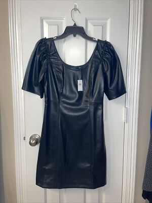 GAP Vegan Leather dress women Size 2 | eBay