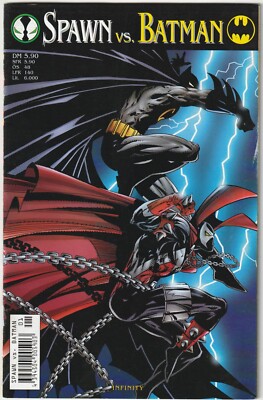  SPAWN VS. BATMAN, Infinity/DC Comics 1997 COMICHEFT TOP Z1
