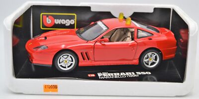 Die Cast '' Ferrari 550 Maranello 1996 '' BURAGO 1/18 (COD.3064)