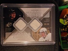 2007 08 SPX Winning Combos Gold Dual Jrsy#30/99 Alexander Ovechkin Evgeni Malkin