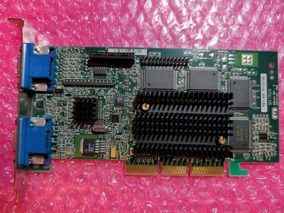Matrox 906-04 Rev. :B, G4+MDH4A16G Grafikkarte Dual VGA Agp