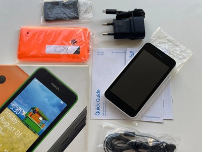 Nokia Lumia 530 Dual SIM White Unlocked Windows Phone Original Box