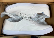 Keds Women's Champion Original Leather Sneakers, White Leather, 7 W US 