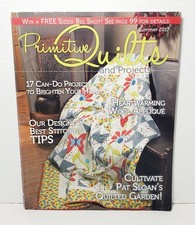 2017 Summer Primitive Quilts and Projects Magazine With Patterns