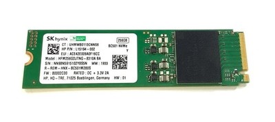SKhynix 256GB NVMe SSD HFM256GDJTNG-8310A High-Speed Intern Getestet