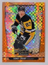Sidney Crosby 2024-25 O-Pee-Chee Platinum Orange Checkers #07/25
