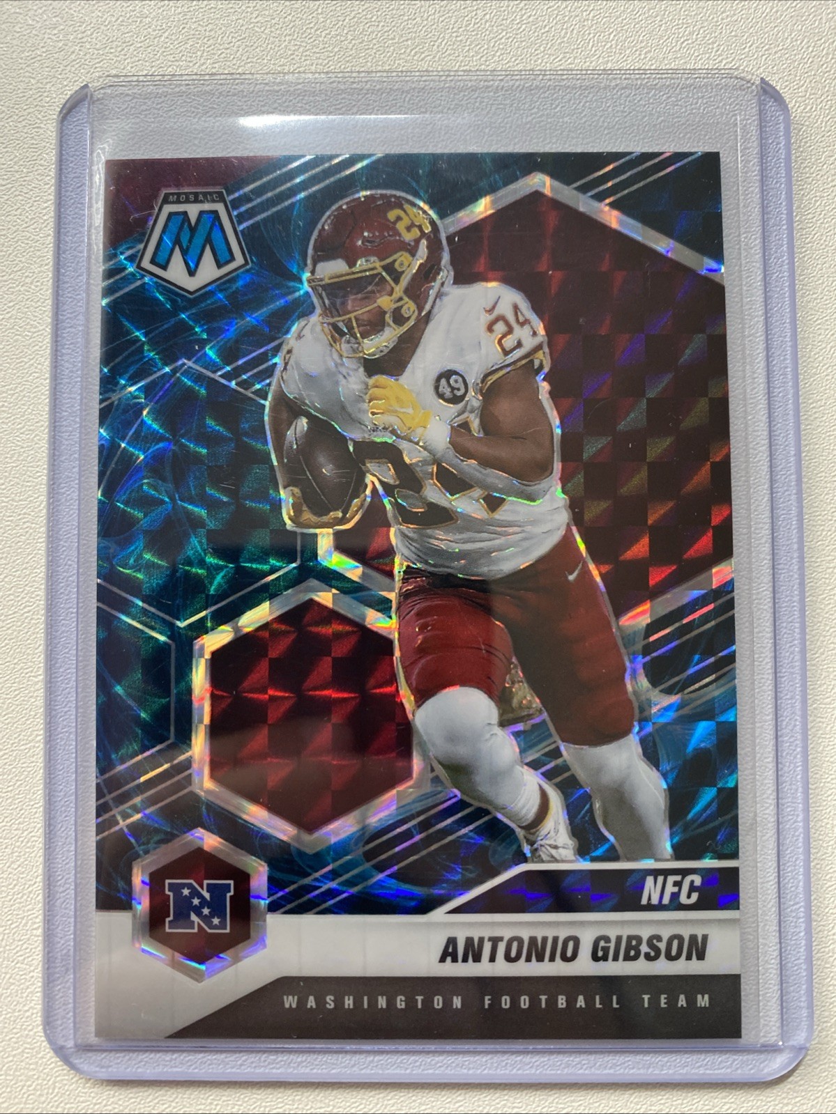 Antonio gibson 2020 Panini Mosaic Prizm Genesis Rookie Card #227 🔥🔥