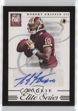 2012 Elite Elite Series Rookies Signatures 29/99 Robert Griffin III #2 Auto 1dw