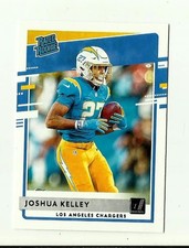 2020 DONRUSS #338 Joshua Kelley: Los Angeles Chargers: Football Card: NFL Rookie. rookie card picture