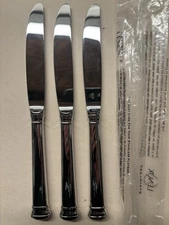 Lenox - ETERNAL - lot of 3 dinner/place knives - NEW