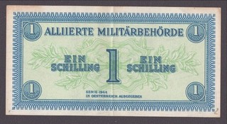 Österreich / Austria; P. 103); 1 Schilling von 1944