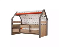 Kinderbett Bett Bettrahmen Kinderzimmer Holz Braun Betten KindermöBel