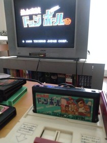 Kunio-Kun Downtown Special and Kunio-Kun Dodgeball - 2 Famicom Games - US Seller