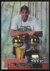 2000-01 Topps Finest Finest Moments Refractor Tim Duncan #FM-TD Spurs SP "Read"