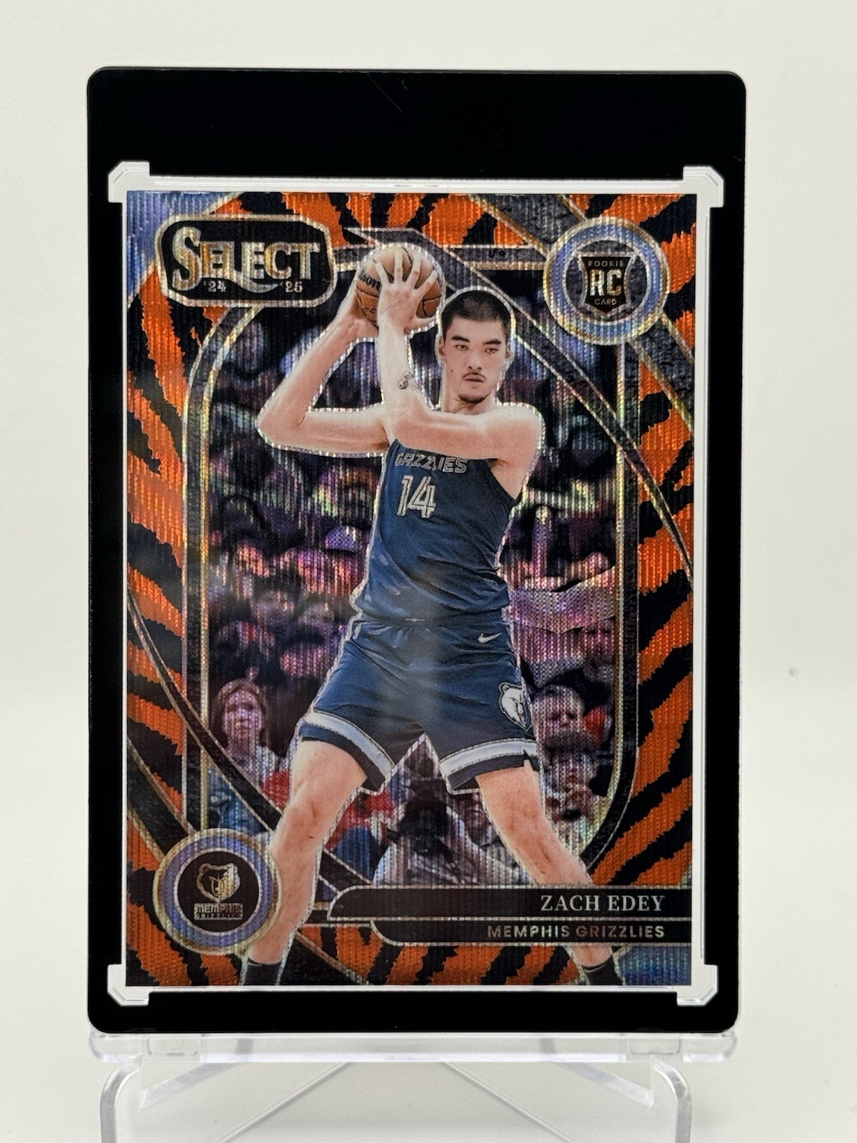 2024-25 Panini Select Zach Edey Courtside #280 Tiger SSP