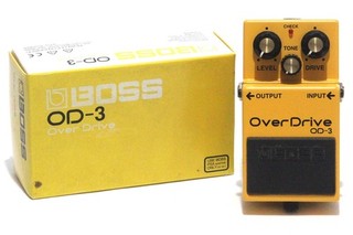 BOSS OD 3 Over Drive Made in Taiwan Guitar Effect Pedal