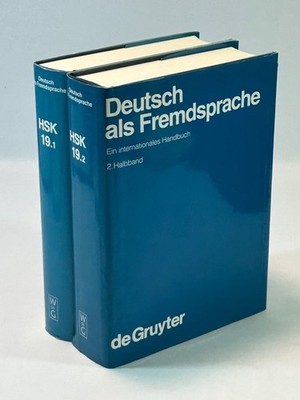 Deutsch als Fremdsprache : Ein internationales Handbuch (HSK19.1 + 19.2). 1. und