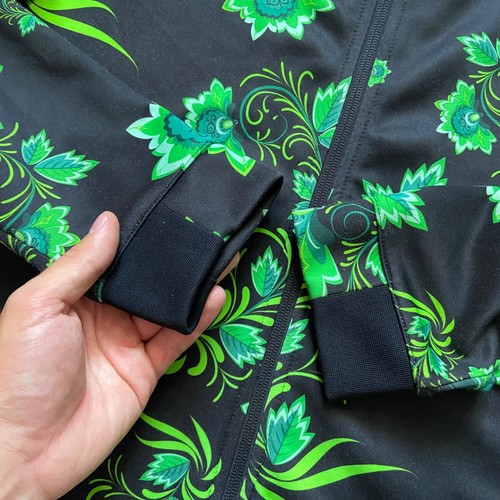 Nike Nigeria Football Abuja Soccer Track Jacket 2018 Green Black floral size XL - Picture 4 of 10