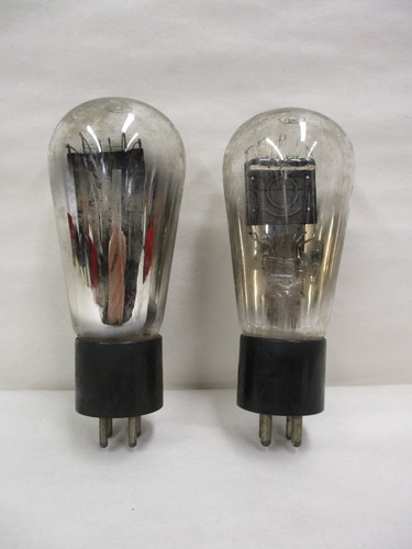 2 Globe / Balloon UX-245 RCA Radiotron Stamped Base Radio Tubes Electronic Parts - 第 4/11 張圖片