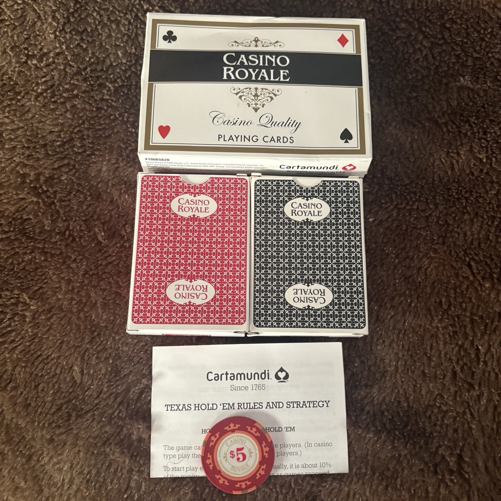 James Bond 007 Casino Royale Playing Cards (2 Decks)