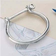 UNO de 50 Bracelet ● SHACKLED ● Size M● Silver