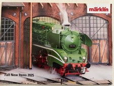 Marklin 2025 HO 1 Z Scale Fall New Items Catalog - English Text - 40 Pages