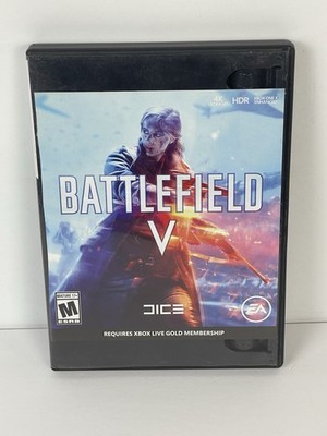 Battlefield V 5 Microsoft Xbox One In Replacement DVD Case
