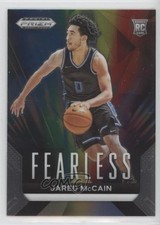 2024-25 Panini Prizm Draft Picks Fearless Jared McCain #8 1nu2