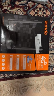 Tenda 4G03 Pro 4G LTE Router, WLAN Router für Nano-SIM-Karten (N300 CAT4, 150 