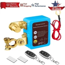 Remote Battery Disconnect Switch Battery Kill Switch 12V 240A for Auto RV ATV US