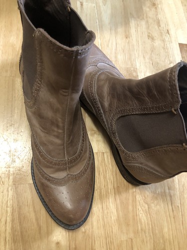 Leather Chelsea Boots, Crown Vintage, Women’s Sz 8M - Picture 2 of 11