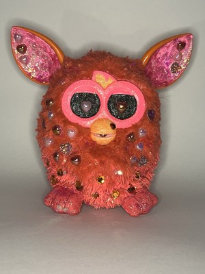 Hasbro Furby Boom Orange Phoenix Red Toy 2012 Edition CUSTOM RARE Doesn t Work