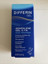 Differin Adapalene Gel 0.1 Acne Treatment 15g Tube Exp. 8/28