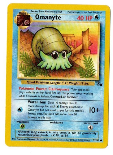 Pokémon Karten - Fossil - Unlimited Set Karten --- Wählen Sie Ihre Karte - Bild 11 von 28