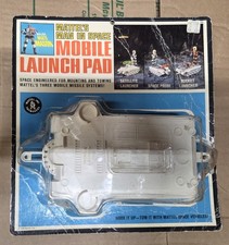 VINTAGE MATTEL MAJOR MATT MASON MOBILE LAUNCH PAD CARD DETACHED BLISTER NICE