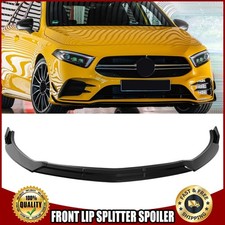 Frontsplitter Spoiler Lippe F&uuml;r Mercedes A-Klasse W177 A35 A45 AMG-Line 2018-22
