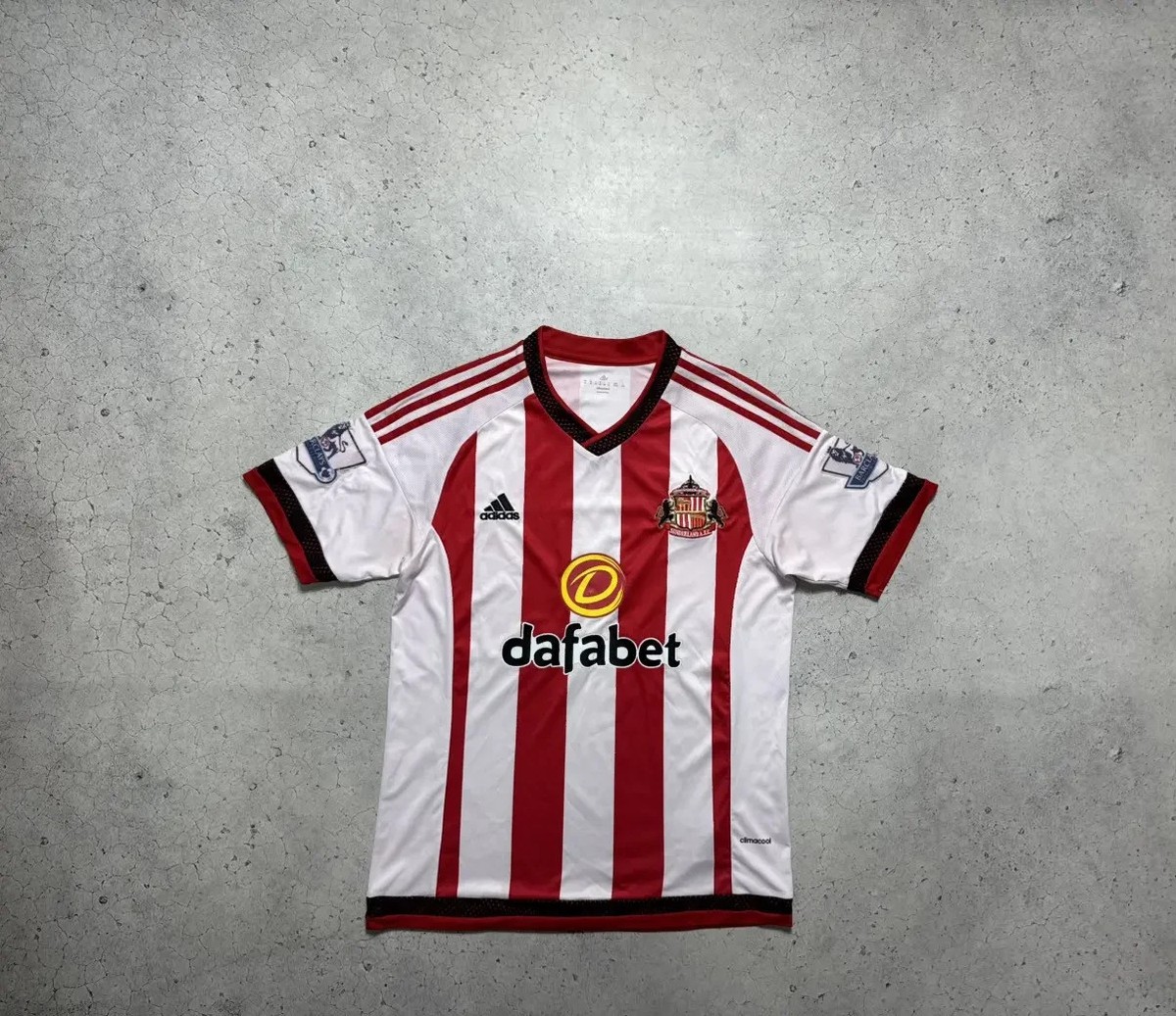 Adidas FC Sunderland 2015/2016 Vintage Soccer Jersey | eBay