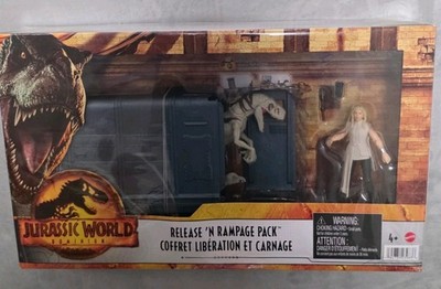 RELEASE 'N RAMPAGE PACK Jurassic World Park Dominion Soyona & Atrociraptor NEW