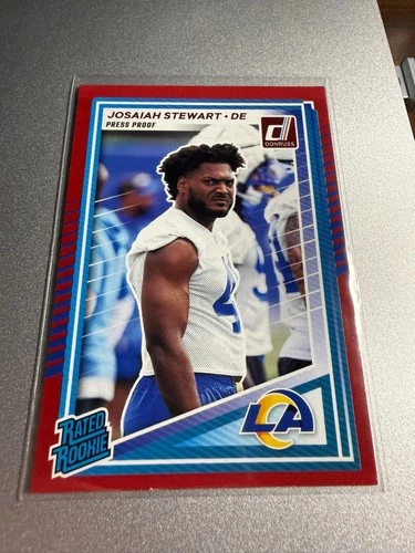 2025 Panini Josaiah Stewart Base (Raw)