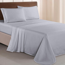 Luxurious 1500 Premium Hotel Quality Microfiber Three Line Embroidered Softest 4