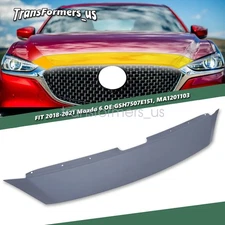 Upper Grille Trim Primed For Mazda 6 2.5L 2018 2019-2021 MA1201103 GSH7507E151