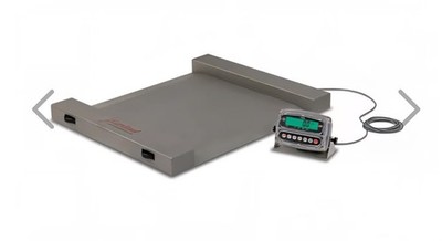 Detecto RW-500 Portable Digital RunAWeigh Floor Scale w/ 500 x 1/5 lb Capacity