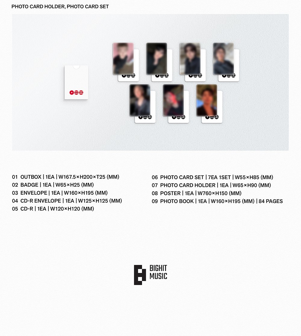 BTS ARIRANG アルバム3セット フォト カード5枚セット＆ホルダー BTS The 5th Album 'ARIRANG' 限定特典付きで2026年3月発売 限定特典