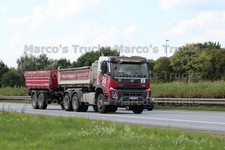 Truck Photo Volvo FMX Construction Tipper Germany Red Hasse Transport #l5uj