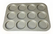 Williams Sonoma Goldtouch Pro Nonstick Whoopie Pan 12-Well Pie Torte Tart WS USA