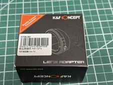 K F Concept adapter for Nikon F AIS Mount Lens to Fuji GFX Medium Format Camera