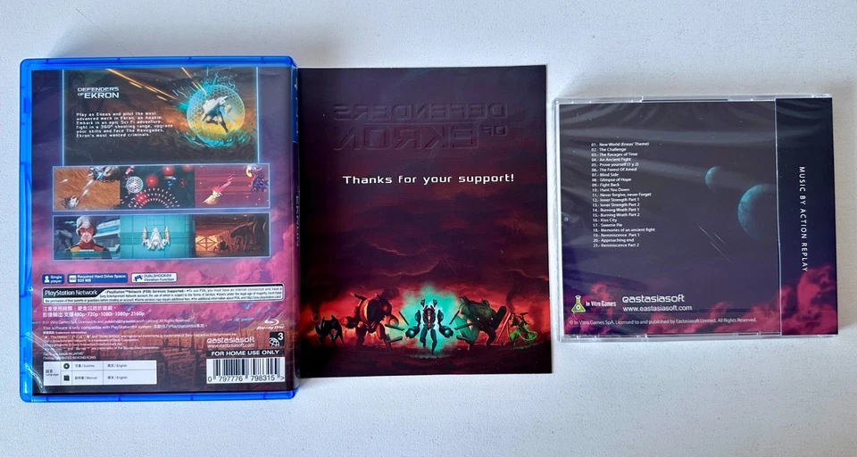 Defenders of Ekron Limited Edition PS4 PS5 EAS Limited Run 1500 WW Like New - Image 4 of 4